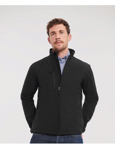 RUS-0R140M0-Mens Softshell Jacket